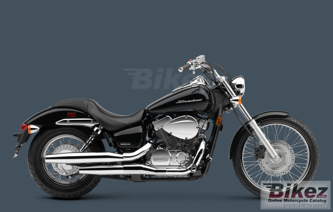 Big Honda shadow spirit 750 picture and wallpaper from Bikez.com
